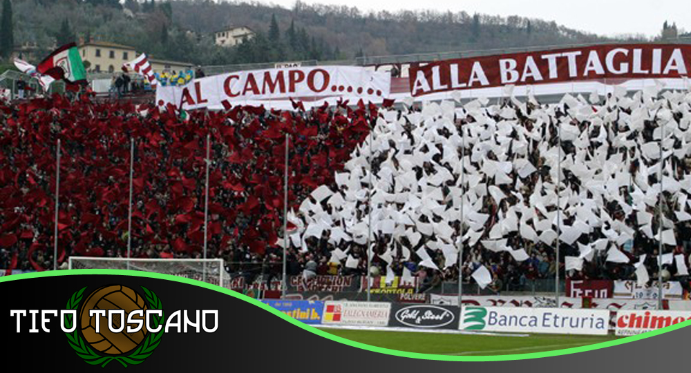 Arezzo - Storia del tifo